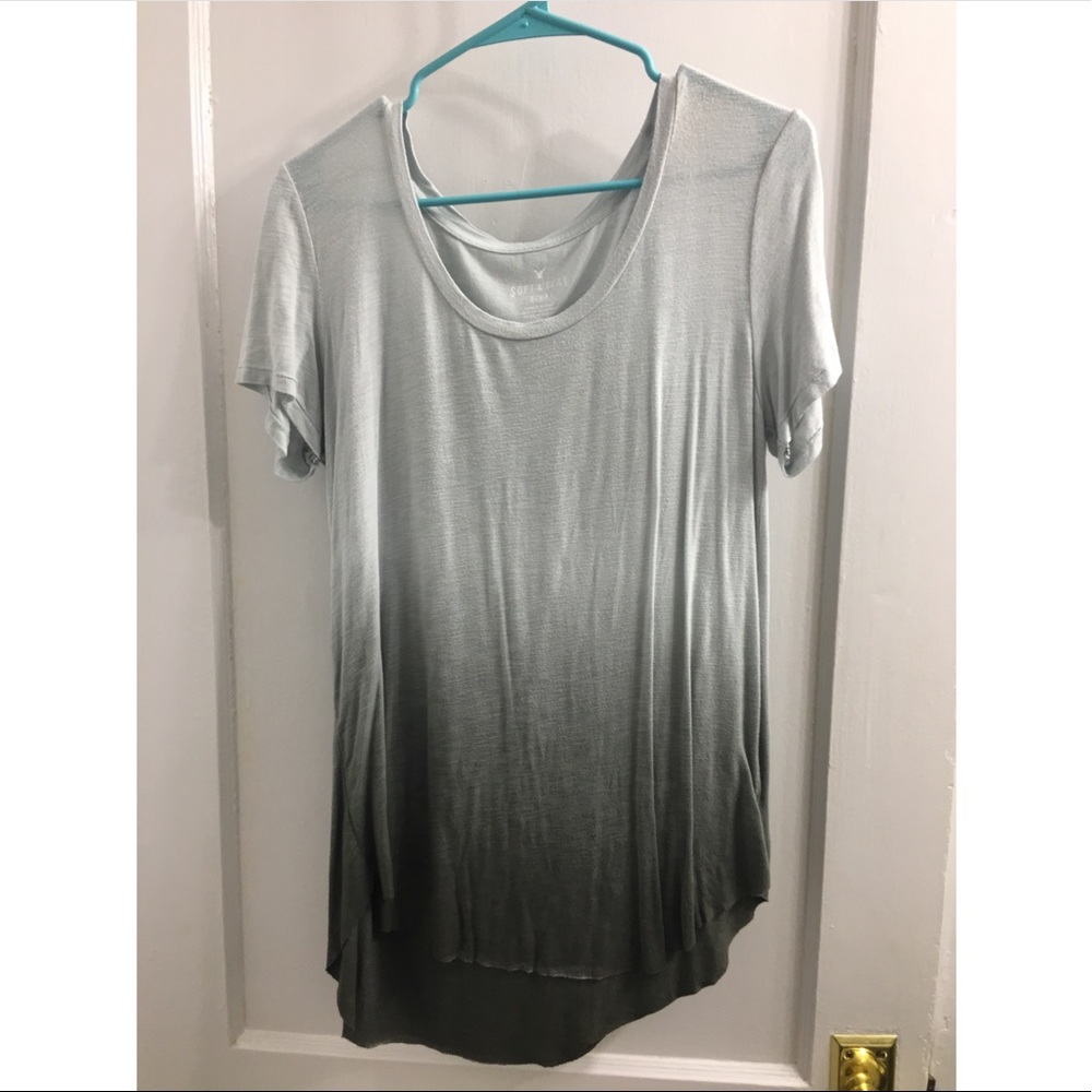 Green Ombré shirt